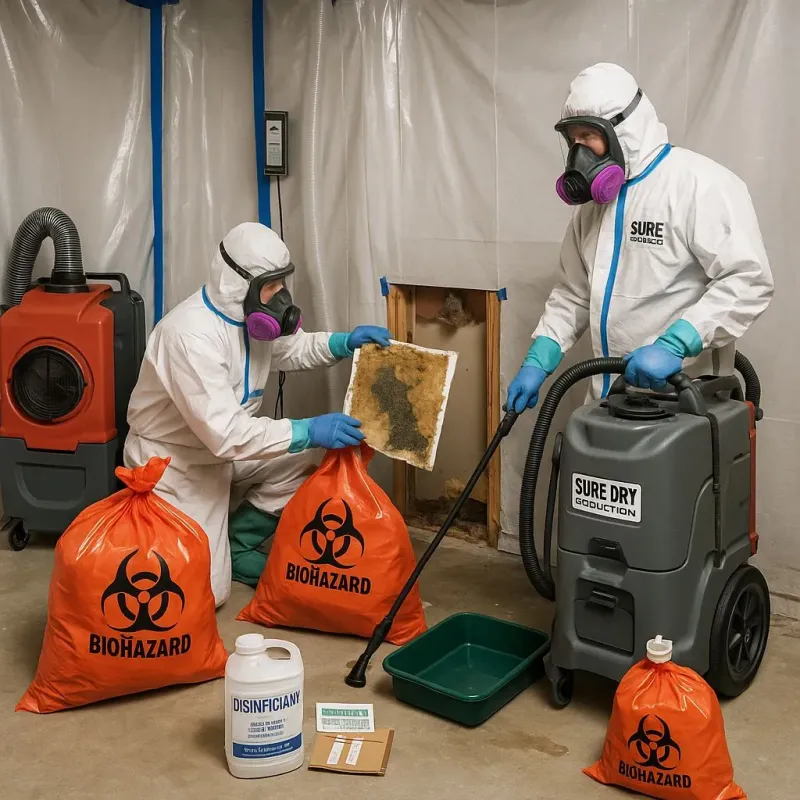 Contaminated Water Handling Protocols process in San Joaquin Hills, CA